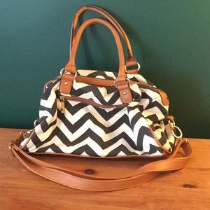 Chevron handbag